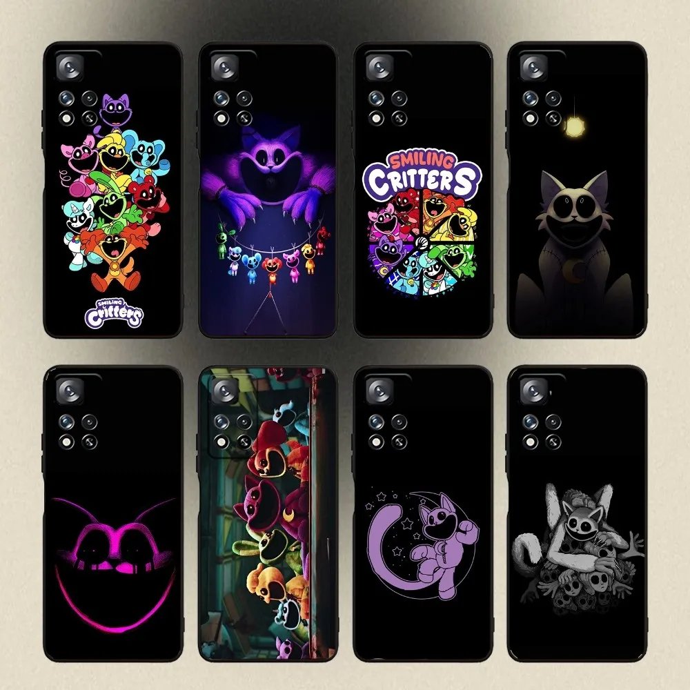 

S-SmilingS Game C-Critter Phone Case For Samsung Galaxy A20,A21s,A22,A31,A32,A52,A53,A72,73,A80,A91 Soft Black Cover