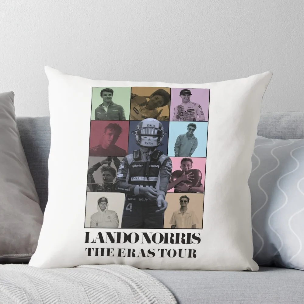 Lando Norris ft. The Eras Tour Throw Pillow Pillowcases Bed Cushions Decorative Sofa Cushions