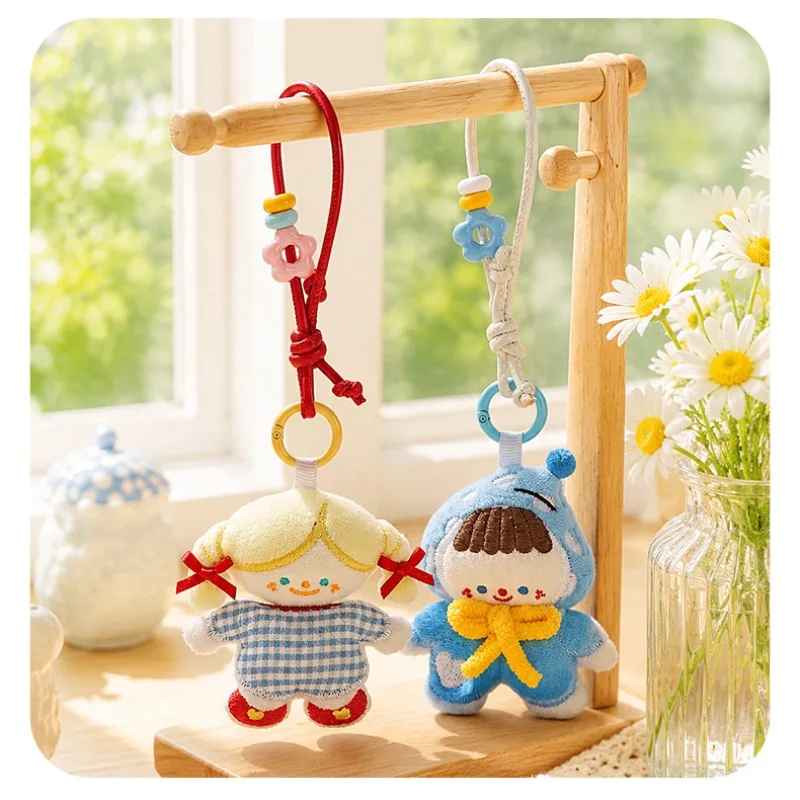 Trending Cute Girl Qiqi Cartoon Keychain Bag Pendant Cute Doll Cartoon Pendant Plush Toy For Girlfriends And Family Holiday Gift - view 6