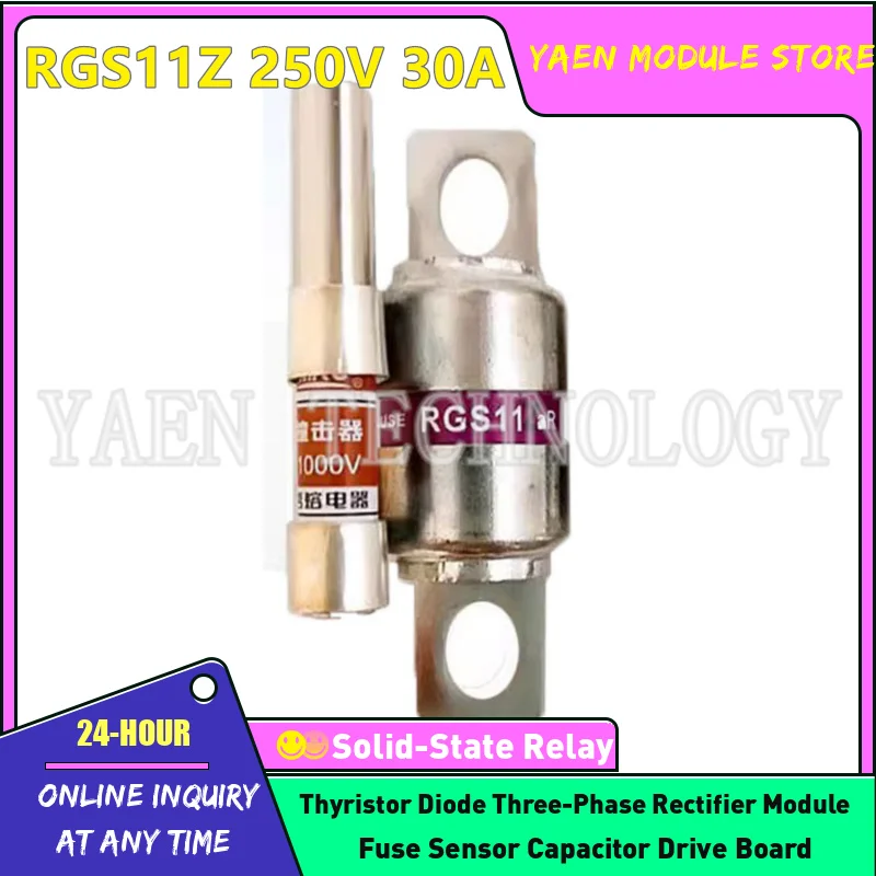 Quick fuse MRO RGS11Z 250V 30A RGS11Z 250V 50A With impact