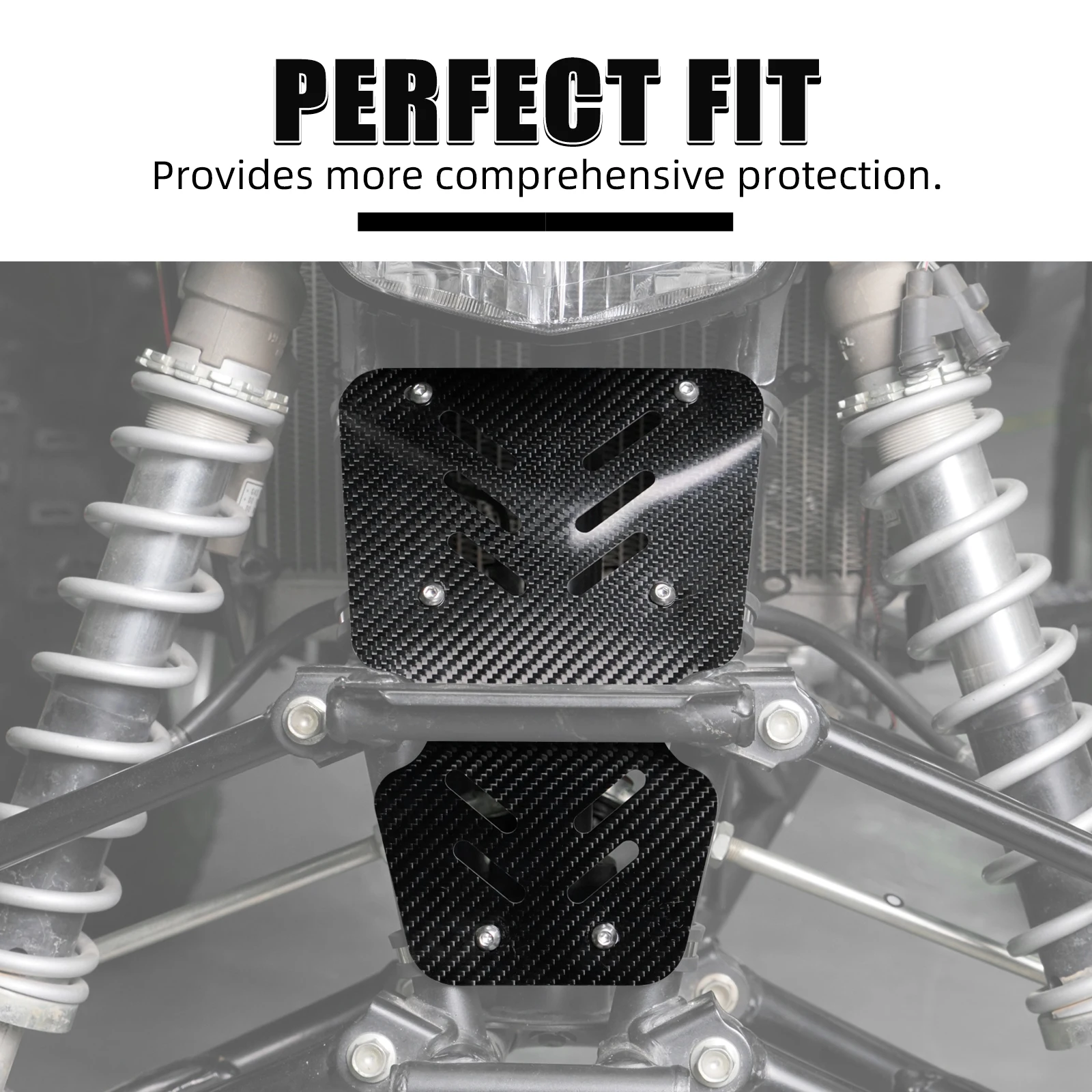 ATV TRX 450R Kühler-Schlammschutzabdeckung für Honda TRX450R TRX450ER 2006–2014 50100-HP1-601ZD – Detail 8