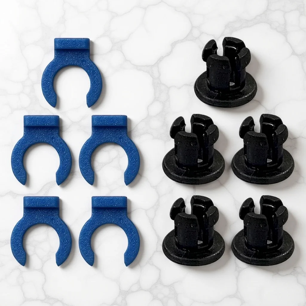 

Комплект зажимов для хотэнда экструдера 3D-принтера, соединитель трубок для 3D-печати, пластиковый зажим для экструдера, совместимый