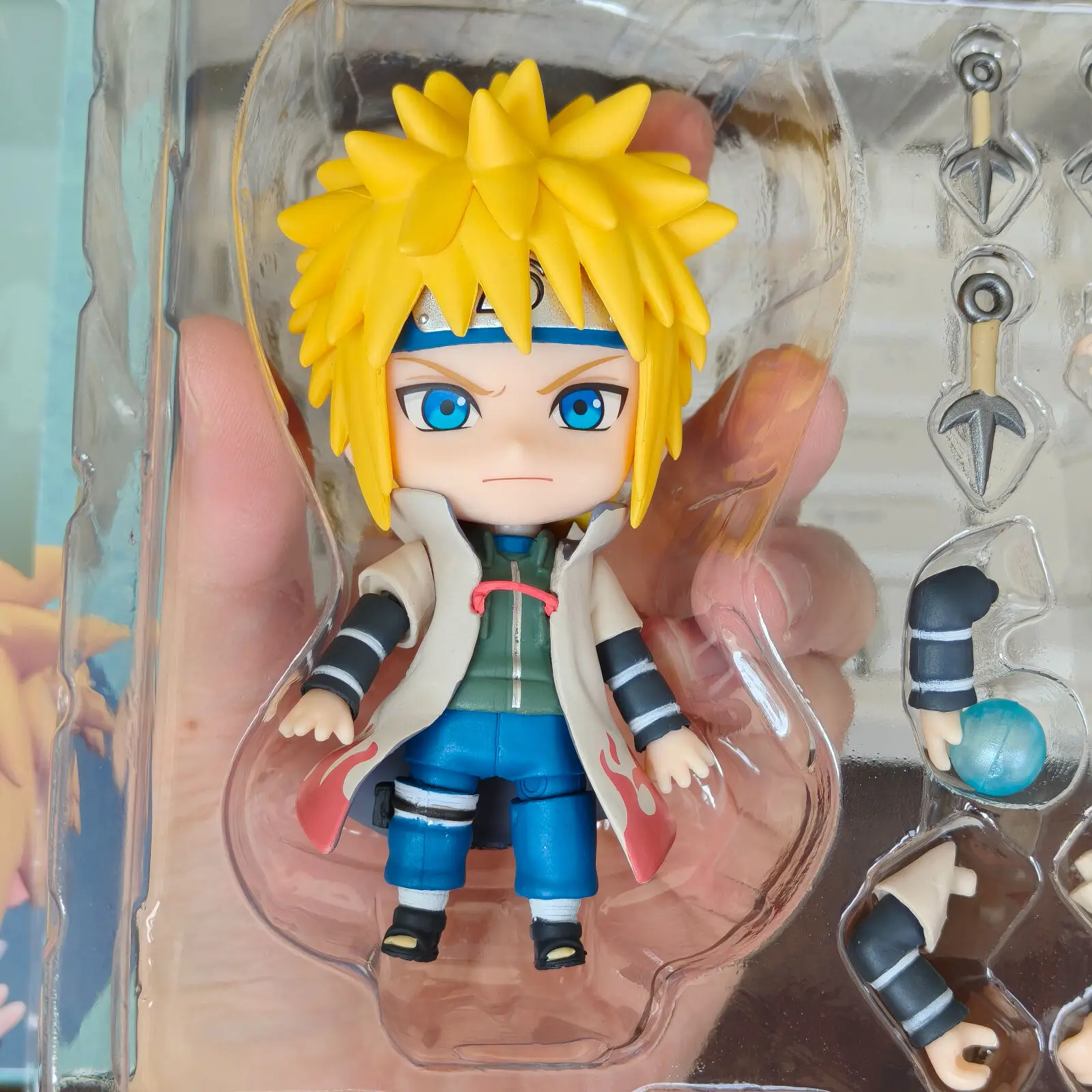 شخصية أنيمي # 1524 دمية ناميكازي ميناتو راسينجان شخصية الحركة البلاستيكية القابلة للجمع نموذج تمثال لعبة هدية