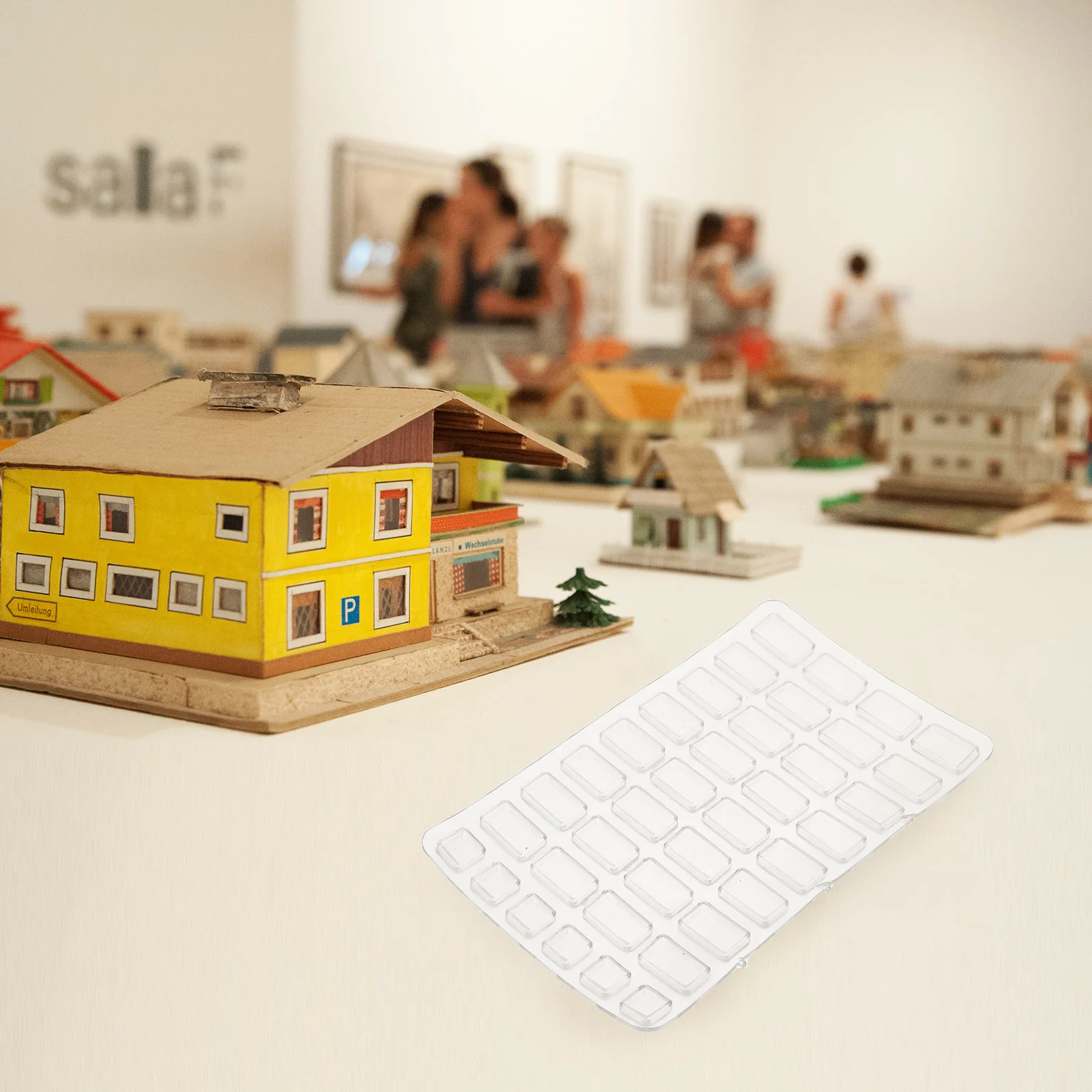 Baksteen Mold Set DIY Micro Landschap Materiaal Miniatuur Zandtafel Materialen Benodigdheden Bouwpakket Model Gereedschap