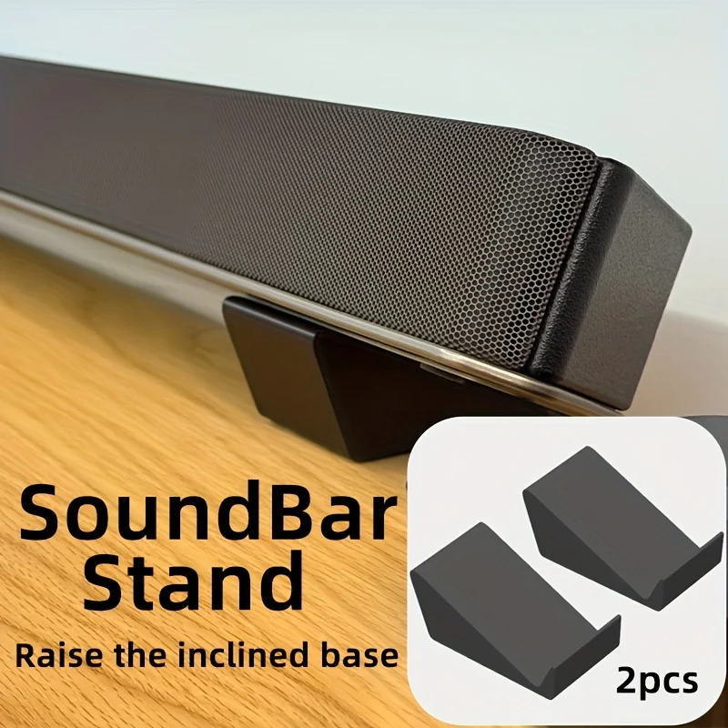 Soporte Universal para barra de sonido, pies de soporte para altavoz de TV para Sony Xiaomi Philips Samsung, soporte de Audio eléctrico ajustable
