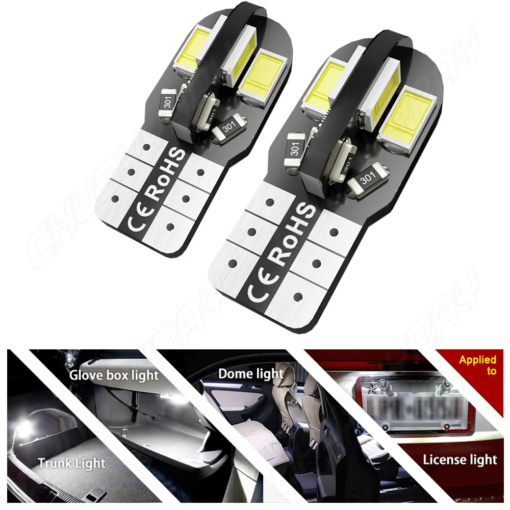 

PCVBMLAUT 2PCS Car lights Super Bright LED Headlights High Low Beam Fog Light Bulb White 6000K led lights for car