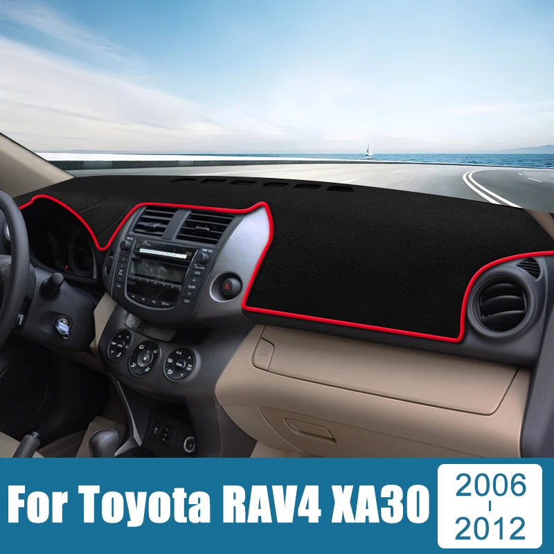 

Для Toyota RAV4 XA30 2006 2007 2008 2009 2010 2011 2012 RAV 4 приборная панель автомобиля избегайте света крышка анти-УФ коврик нескользящие ковры