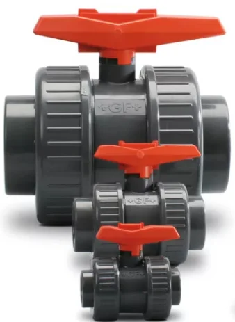 GF 375 Ball Valve PVC-U/EPDM ASTM PN16 Industrial Water Treatment Solution