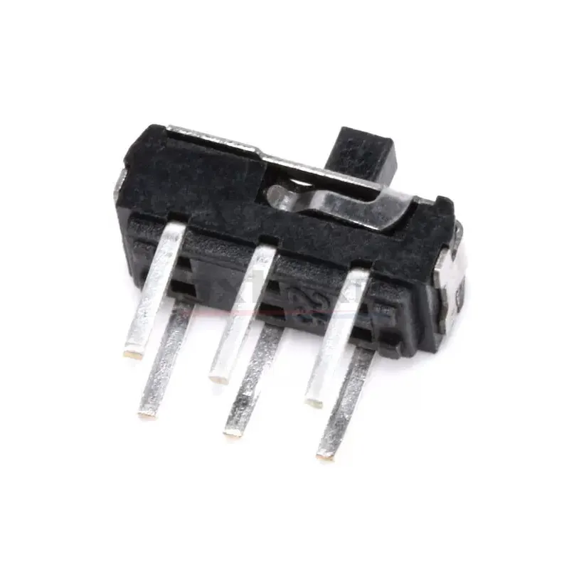 20PCS MSS22D18 DIP SMD Mini Slide Switch 2P2T Two-Row 6Pin Handle High 2MM For DVD Switch MSS-22D18G2 Toggle Power Switch SMT