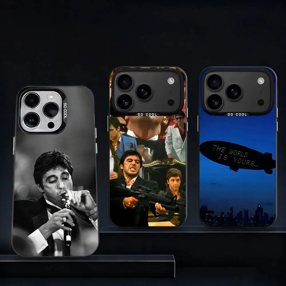 

Film S-Scarface-s M-Montana Phone Case For iPhone 11,12,13,14,15,16,17,Pro,Max,Plus,E,Air,Mini IMD Matte Black