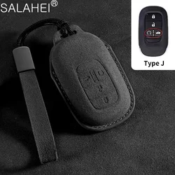 Car Remote Key Case Cover Protect Keyless Shell For Honda Civic 11th 2022 Accord CR-V HR-V Pilot Vezel ZR-V 2023 2024 Accessory