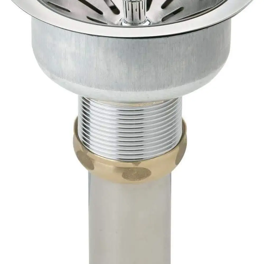 

Chrome Basket Strainer, 1/2 Diameter, Kitchen Sink Accessory