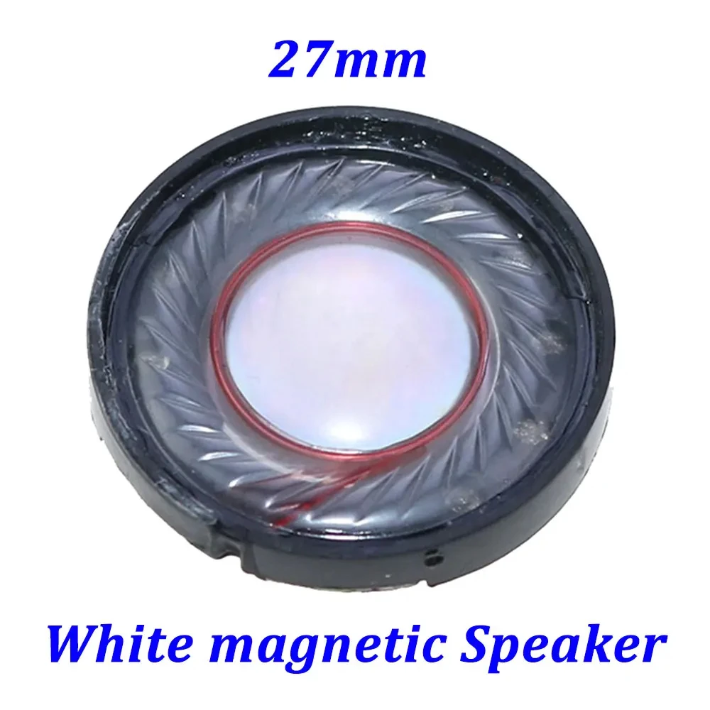 1pcs 27mm 30mm 40mm 50mm Treiber Hifi Bluetooth weiß magnetischer Kopfhörer Lautsprecher High-End-Kopfhörer DIY Lautsprecher Ersatzteile – Detail 3