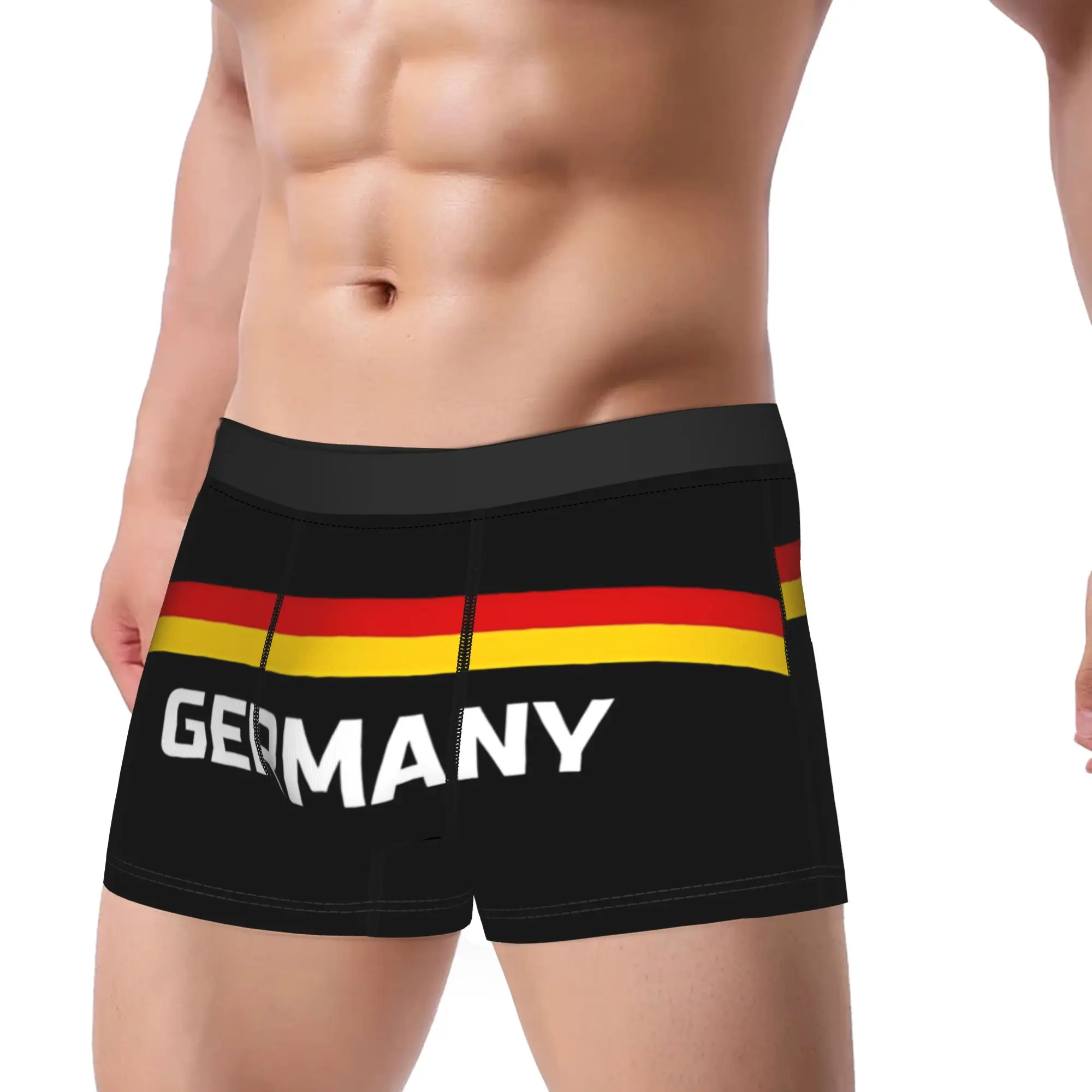 1piece Germany Design Pattern  Underpants Breathbale Panties Man Underwear Comfortable Shorts