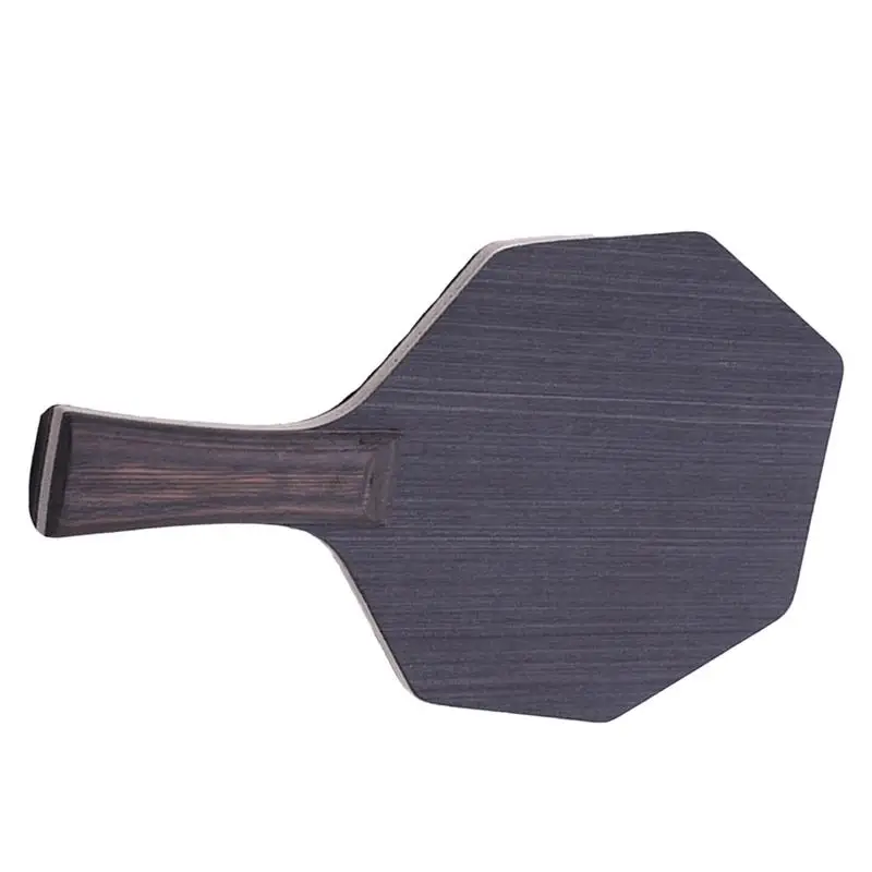 Raqueta hexagonal de tenis de mesa, paletas de Ping Pong de madera, resistente, accesorios de juego de paleta para entrenamiento y torneo