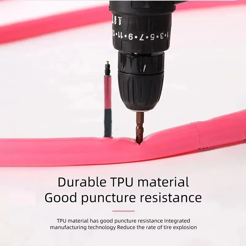 Ridenow Aluminum Valve Bike Inner Tube Super Light 700C Road Bicycle TPU Tire 65MM/ 85MM Length FV Super Light Tube 24g view 4