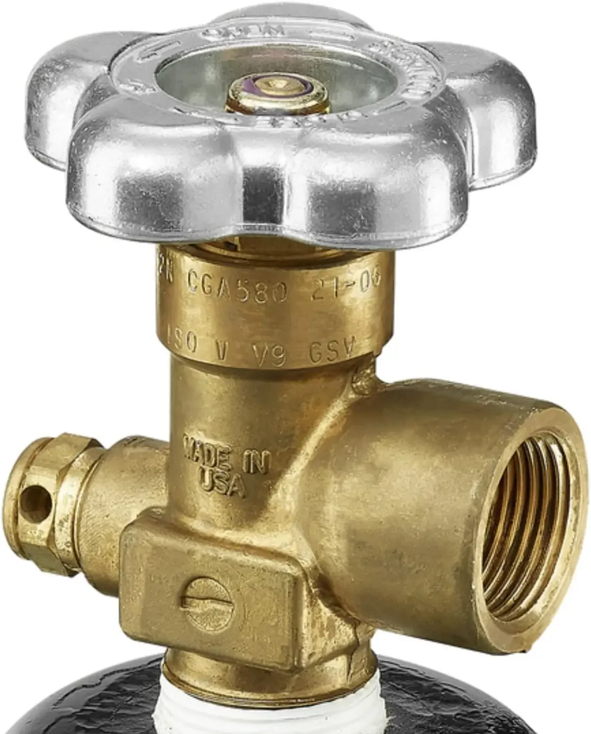 Tanque de Soldadura Lleno 125CF |   DOT 3AA |   Válvula CGA 580 de EE. UU. |   Mejor Gas para Aplicaciones de Soldadura TIG |   Cilindros Llenos y Listos para Usar