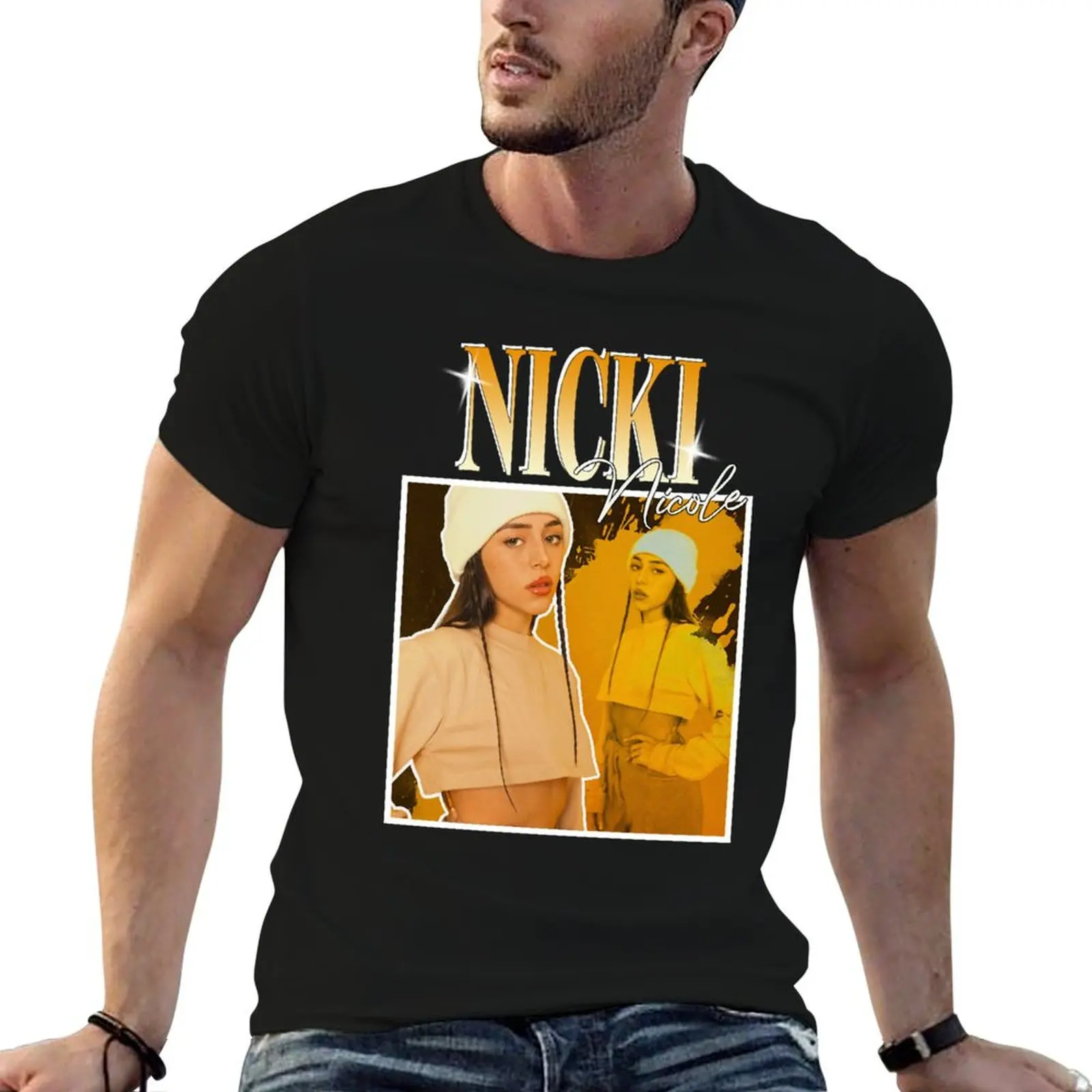 

Mens Best Nicki Nicole Cute Gifts T-Shirt man t shirts for men man t shirt summer T-Shirt