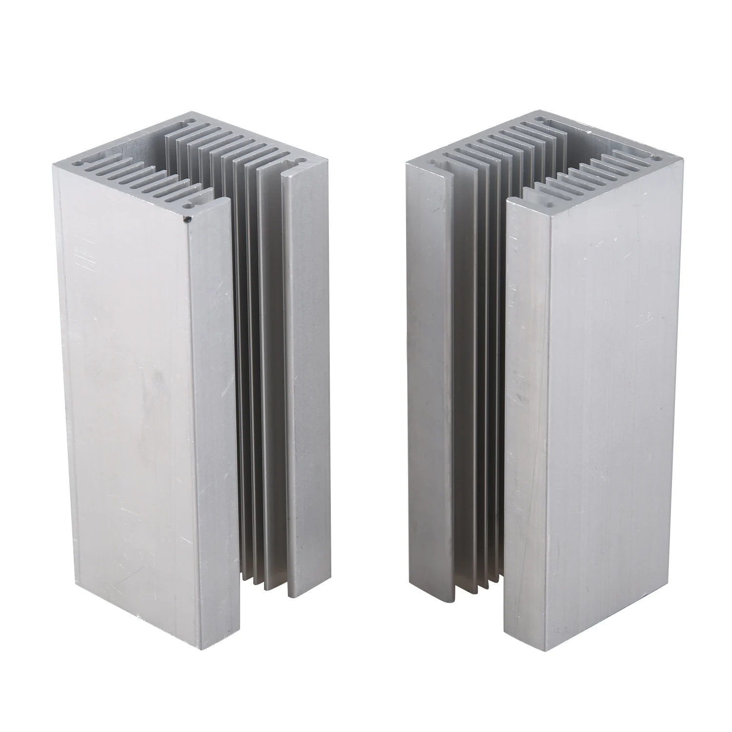 2Pcs Fan Radiator/Aluminum Heatsink/To-220 Heat Sink/To-3P Heat Sink/3P11 Heat Sink 40X40-100mm