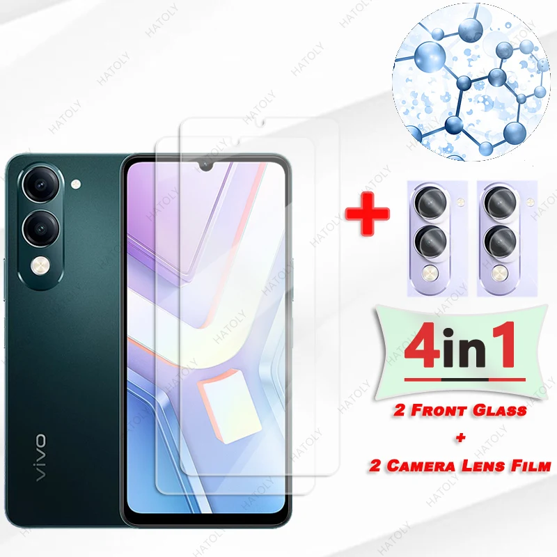 

For vivo Y19s GT Glass HD Clear Protective Film For vivo Y19s GT Screen Protector Camera Lens Protector For vivo Y19s GT 5G