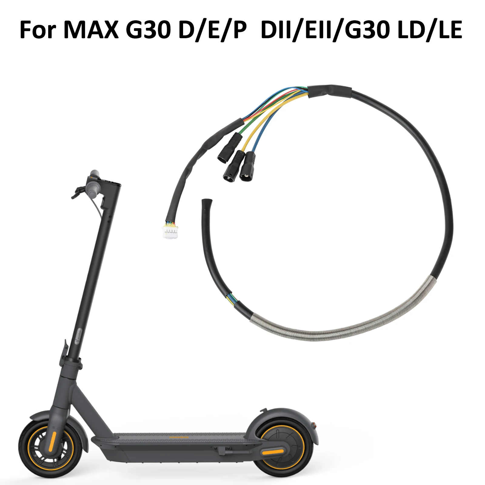 New Wheel Motor Wire For Ninebot MAX G30 KIckscooter G30D G30LP Electric Scooter Engine Cable Accessories