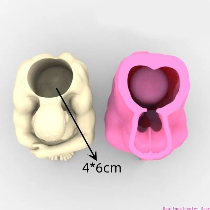 E1PE Candles Holder Resin Mold - Body Jewelry Holder ulasan dan harga
