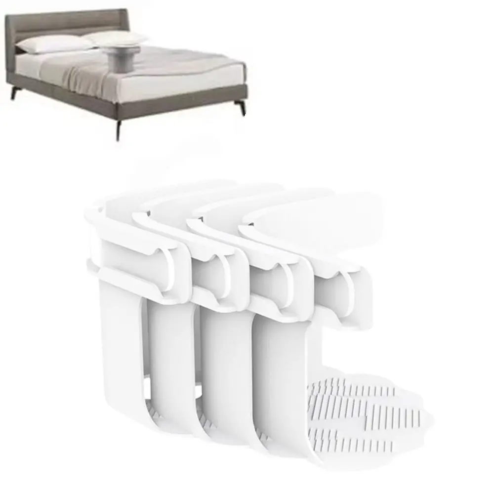 

4Pcs Plastic Invisible Quilt Sheet Holder Adjustable Anti-Run Bed Sheet Clips Non-Slip with Lock Strip Bed Cover Fastener
