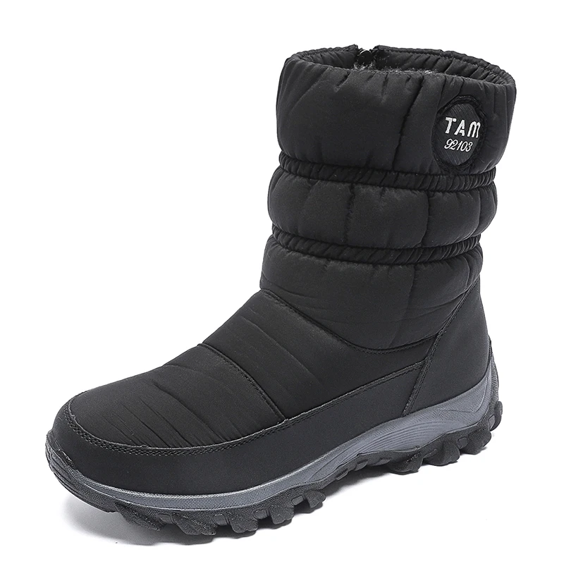Boots Woman Snow New Shoes Women Platform Woman Shoes Fashion Waterproof Mid High Boots Platform Botas Mujer Winter Girls Boots