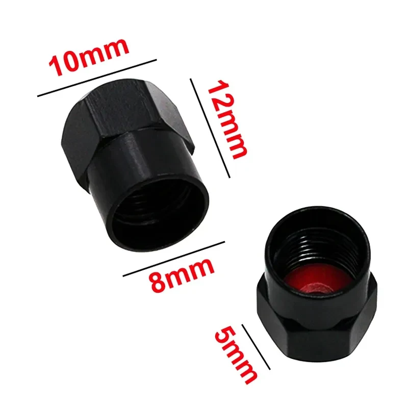 UK Feel Car Wheel Stem Air Valve Caps, Exterior Auto Accessrespiration, Mini Cooper S, JCW, F55, F56, R55, R56, R60, F60, 4Pcs