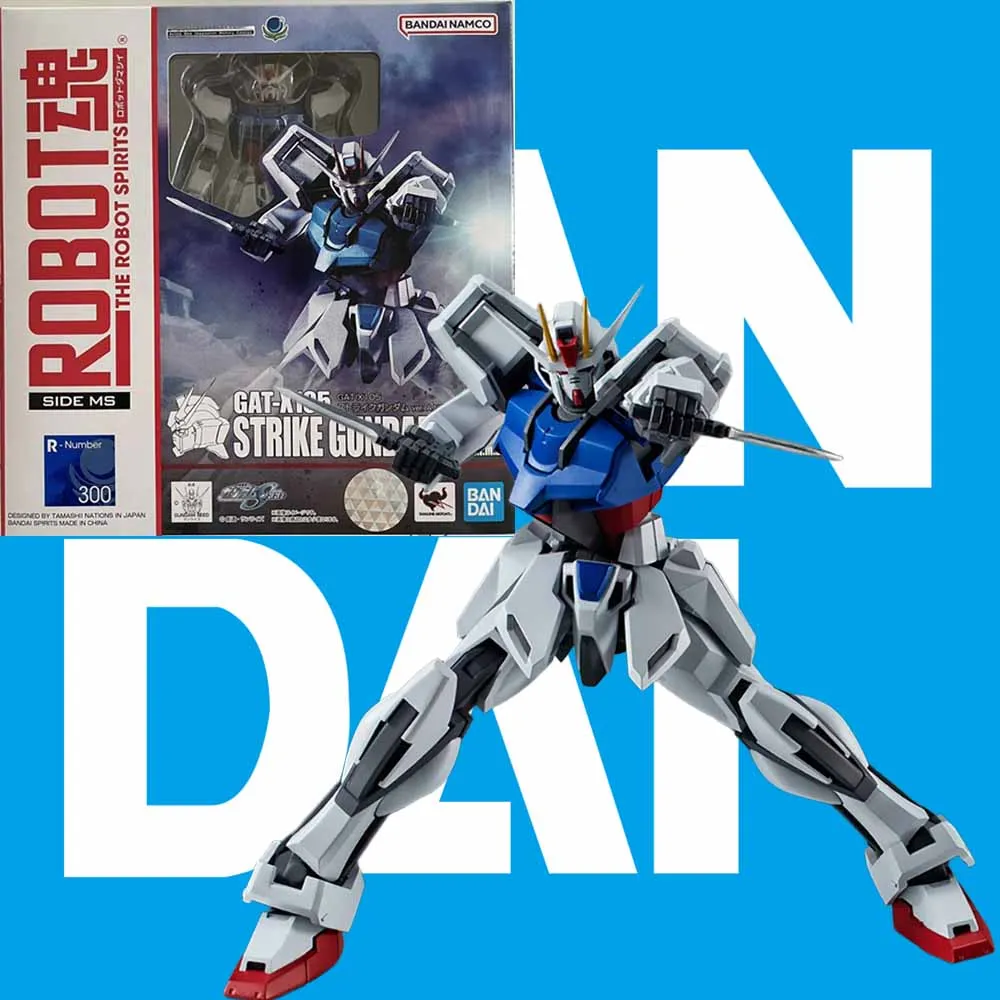 

BANDAI ROBOT GAT-X105 STRIKE GUNDAM Ver.A.N.I.M.E Аниме Фигурка Фигурка Модель Коллекция Подарок Дети Детские Игрушки