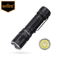 Sofirn SC33 XHP70.3 HI LED Flashlight Tactical 5200lm Powerful 21700 USB C Rechargeable Torch with Tail E-switch Outdoor Light