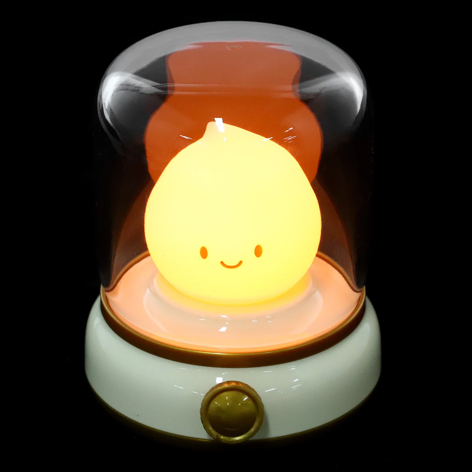 لطيف شبح ضوء الليل قابلة للشحن عكس الضوء الجدول مصباح المحمولة الحضانة ليلة ضوء هالوين ديكور مصباح غرفة النوم