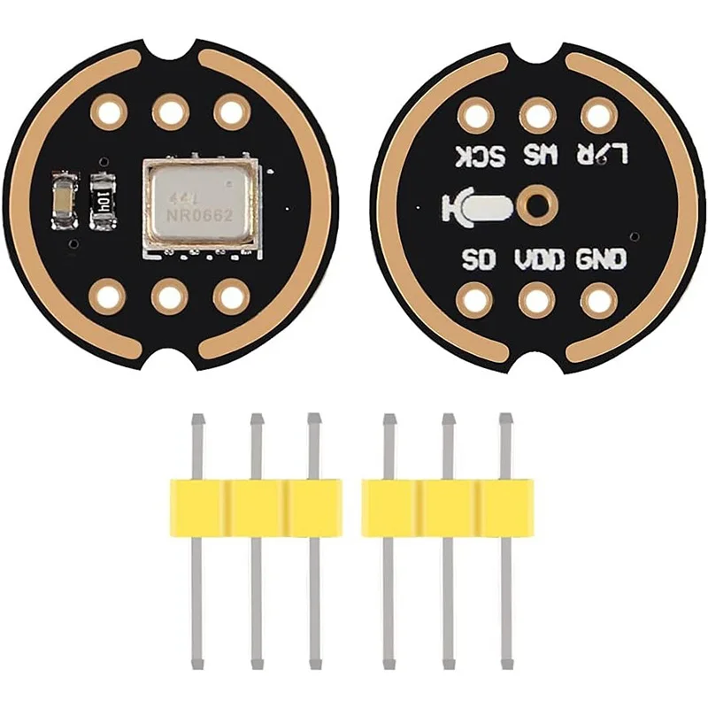 1-10ชิ้น INMP441โมดูลไมโครโฟนรอบทิศทางอินเทอร์เฟซ I2S สัญญาณต่ำ MEMS ความแม่นยำสูงเซ็นเซอร์โมดูลสัญญาณเอาต์พุตดิจิตอล