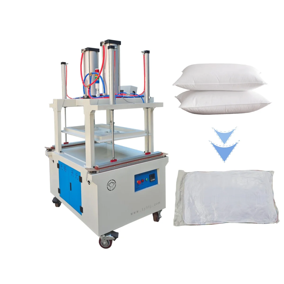 Pillow Vacuum Compression Packing Machine Mattress Making Equipment