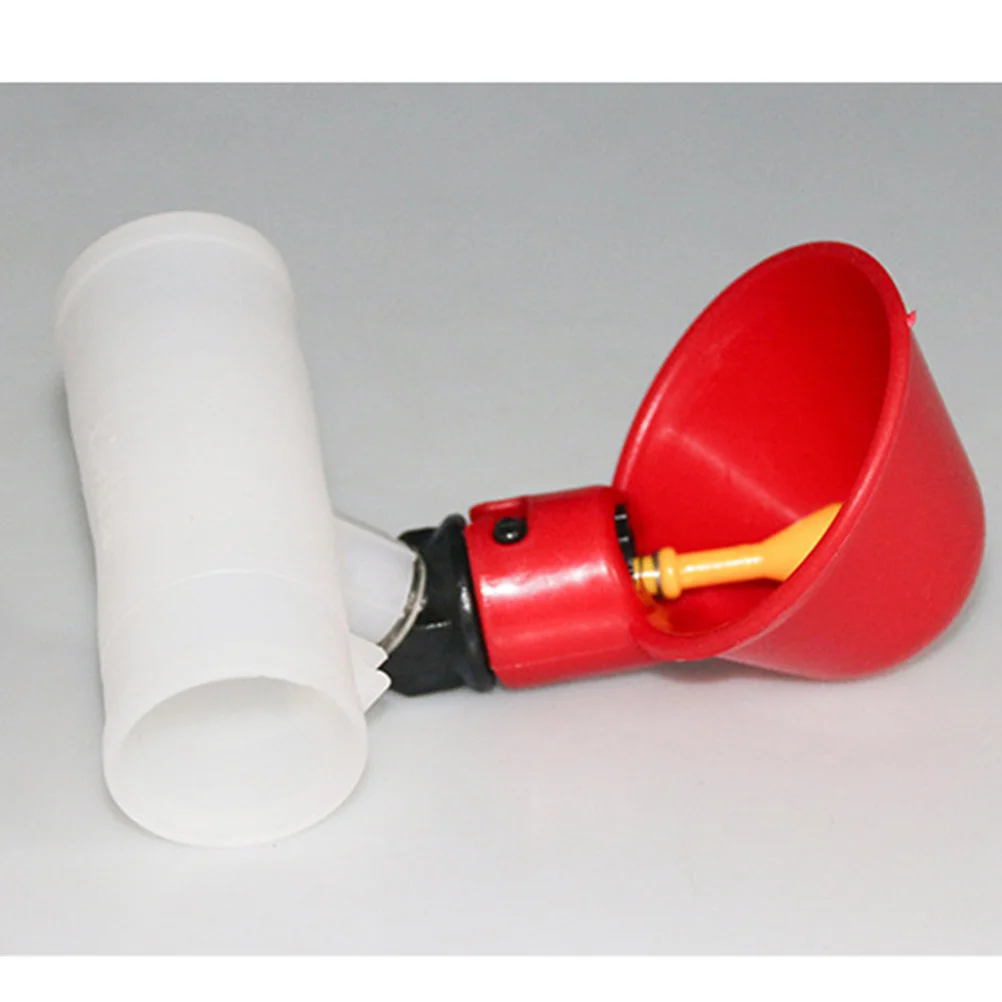 

15pcs Automatic Waterer Bowl 3/4 Inch Diameter Durable Poultry Chicken Quail Pigeon Drinkers For Home Commercial Use Automatic