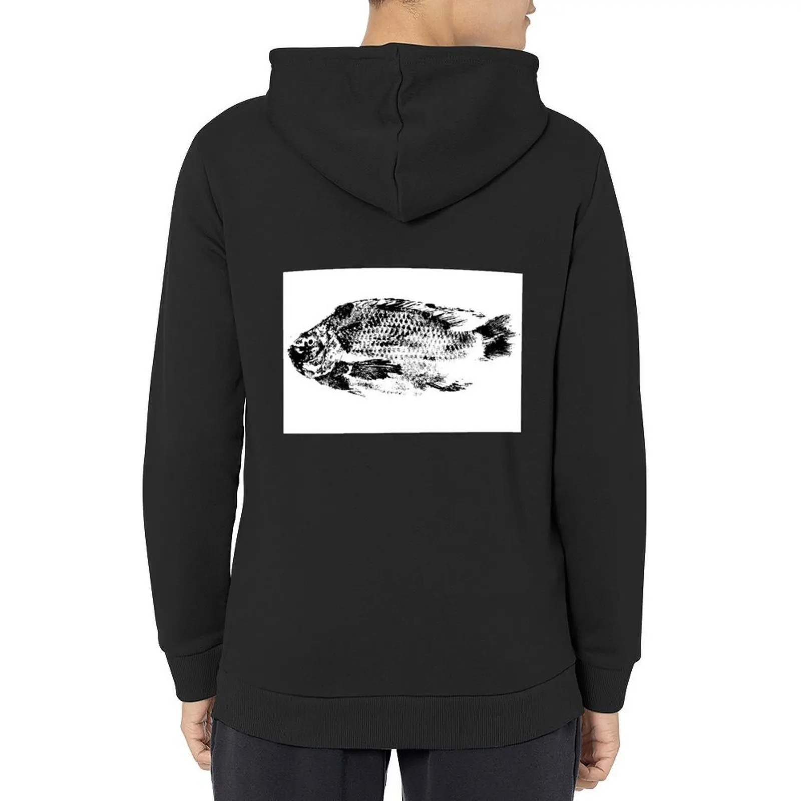 

Gyotaku Hoodie autumn jacket men graphic t shirts men men clothing male clothes hoodies for