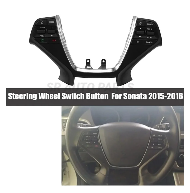 Original Steering Wheel Switch Cruise Control 96700c1510 Right For 2015-2016 Sonata New High Quality