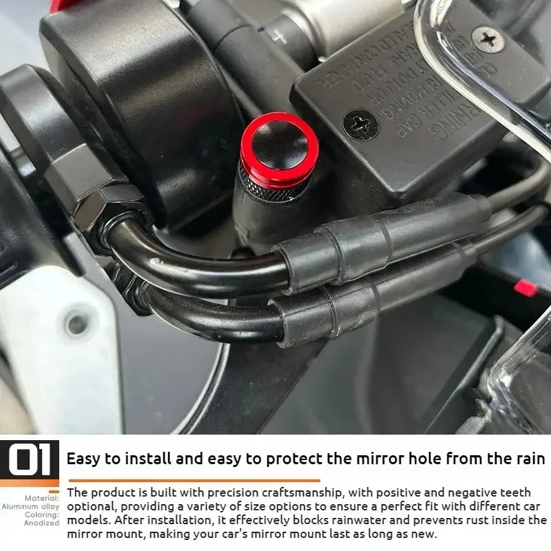 دراجة نارية CNC الرؤية الخلفية الجانب مرآة ثقب غطاء التوصيل الملحقات لسيارات BMW R1150GS ADVENTURE 1999-2025 R 1150 GS 1150GS ADV