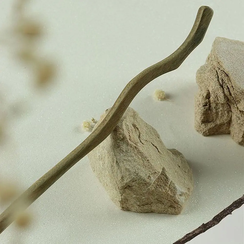 شيونغسام التقليدية لفتاة غطاء الرأس أغطية الرأس Hanfu عصا الشعر الخشبية إكسسوارات الشعر النمط الصيني شوكة الشعر دبوس الشعر