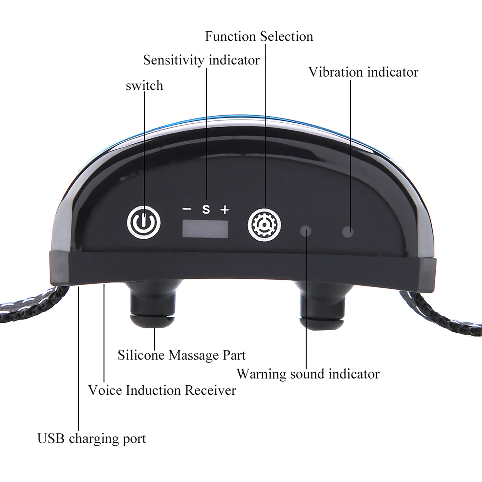 Barking Control Device Rechargeable Waterproof AntiBarking Collar Barking Detection