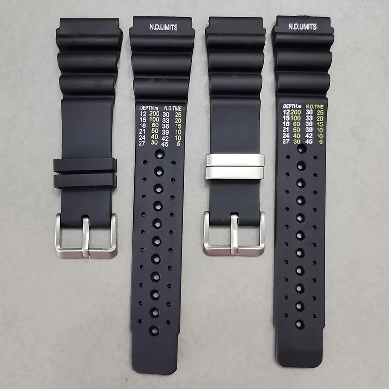 Watch Strap For Citizen Promaster Silicone Seiko Prospex Diver Rubber Casio Resin Watchband Replacement Part Bracelet 20/22/24m