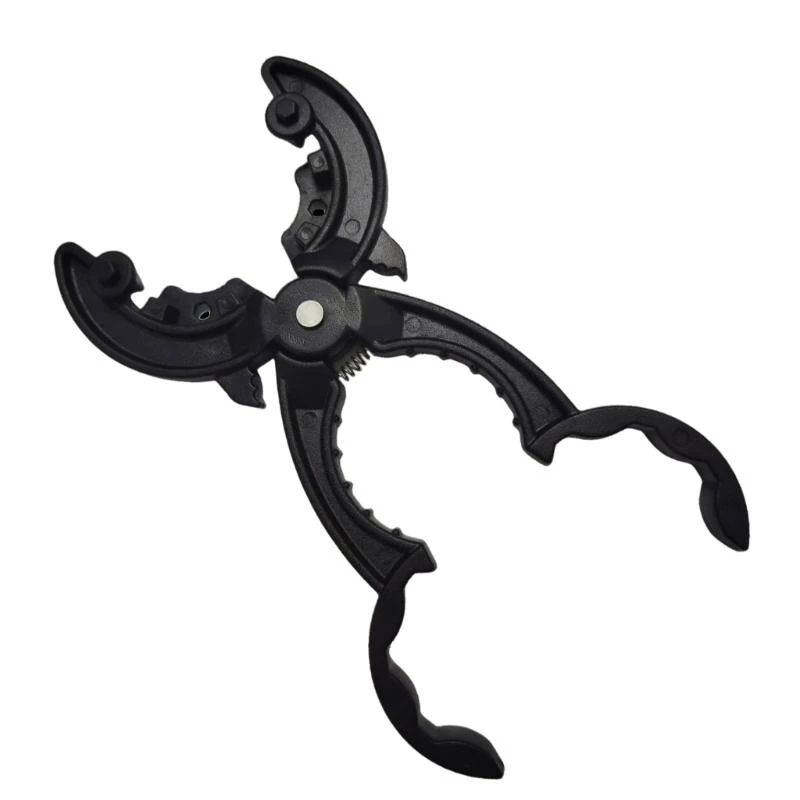 U2JC Professional Gas Wrench Antiskid Liquefied Gases Removal Pliers Adjustable Can Cylinder Pressure Reducing Valves Spanner