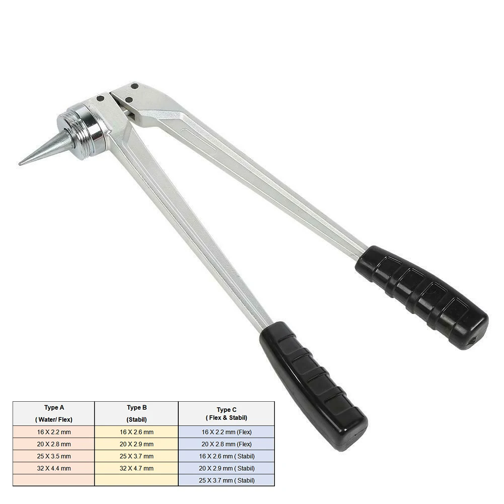 iGeelee Rehau Tube Fitting Tool For Pipe Expander PE-1632F(S) Range From  16mm; 20mm, 25mm; 32mm