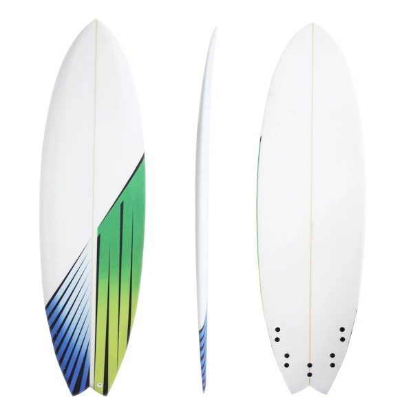 Tablas de surf de fibra de vidrio de gran oferta, tablas de surf epoxi de PU personalizadas