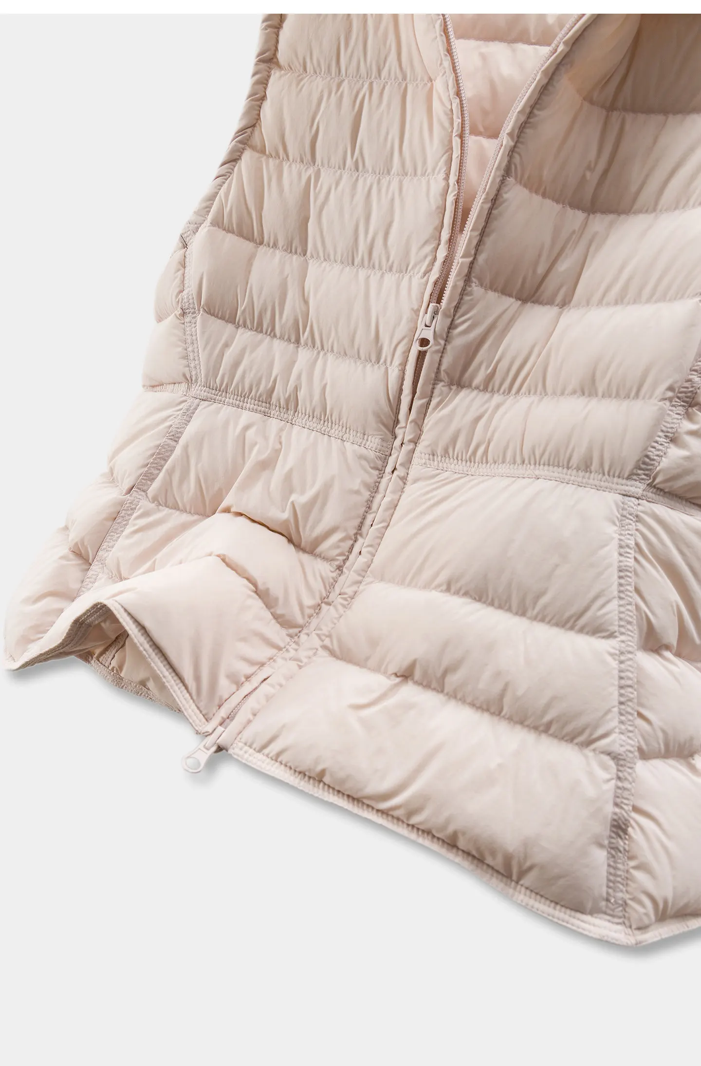 Light and Warm Without Burden, Cabinet Loose 90 Duck Down Hooded Down Vest Women F097 abrigo mujer