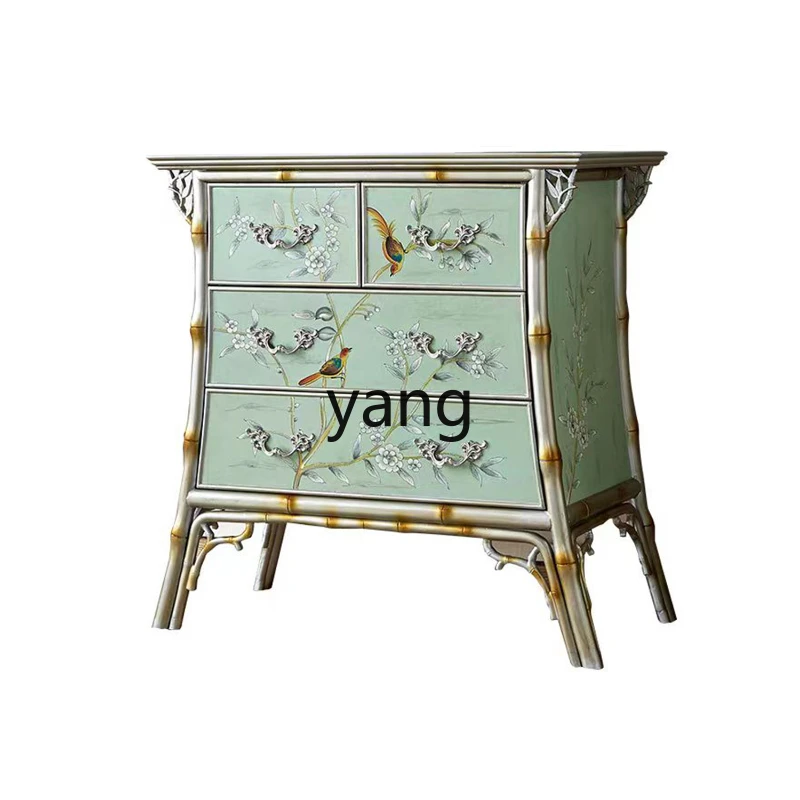 

LH storage cabinet retro villa hotel bed and breakfast living room bedroom decoration cabinet