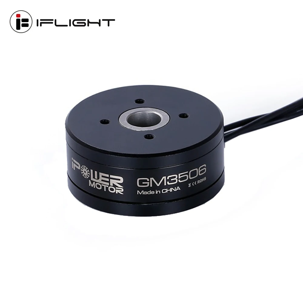 

IFlight IPower GM3506 Brushless Gimbal Motor & AS5048A Encoder 3506 Hollow shaft Brushless Motor for SLR Camera Stabilization