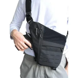 Oxford Cloth Shoulder Combat Bag Anti-Theft Hidden Sunday Bag Men's Close-Fitting Slanted Chest Bag Tactical Holster Bag