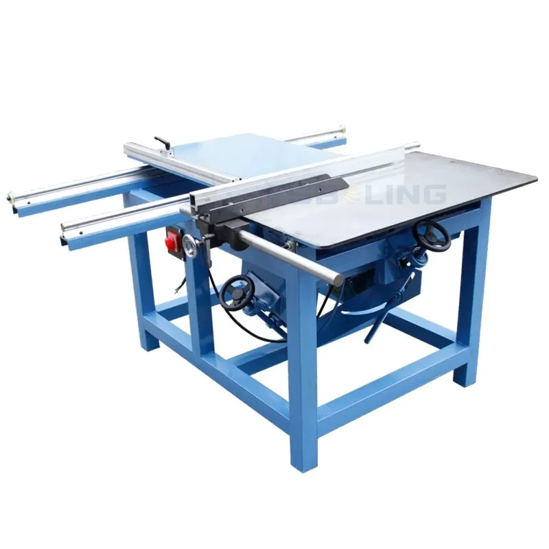 Fsboling 2.2KW 220V 380V Woodworking Sliding Thick Wood High Speed Silent Cutting Machine
