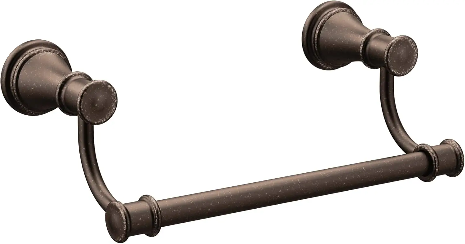 

Moen Belfield Oil Rubbed Bronze 9-Inch Bathroom Hand -Towel Bar, YB6486ORB